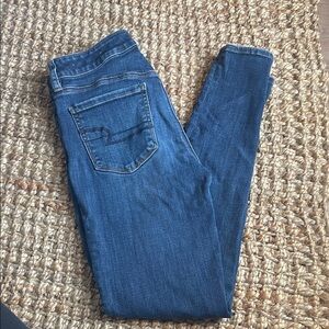 American Eagle Outfitters Blue Skinny Jeans